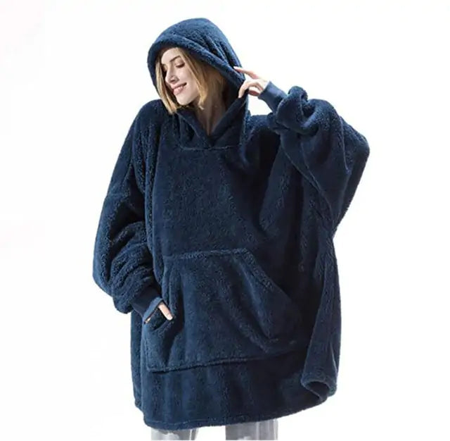 Oversized Hoodie Blanket & Socks