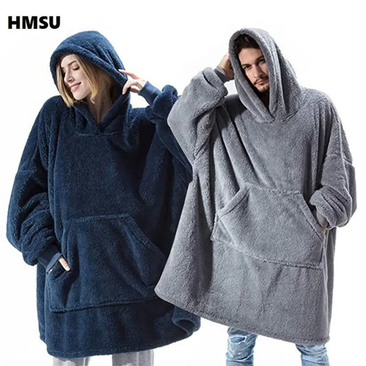 Oversized Hoodie Blanket & Socks