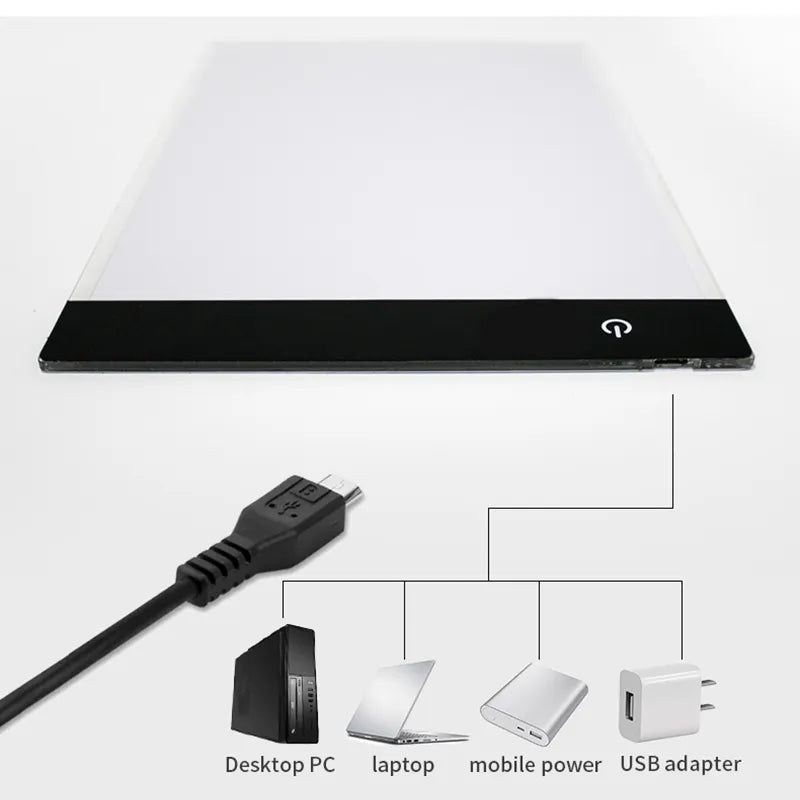 Dimmable LED Drawing Pad for Kids