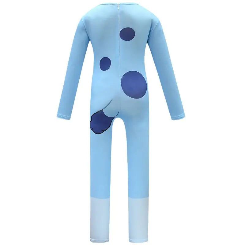 Kids Lovely Blueying Bingoed Costume